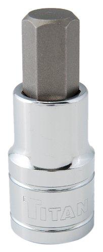  [AUSTRALIA] - Titan 15612 1/2-Inch Drive x 12mm Hex Bit Socket 12 mm