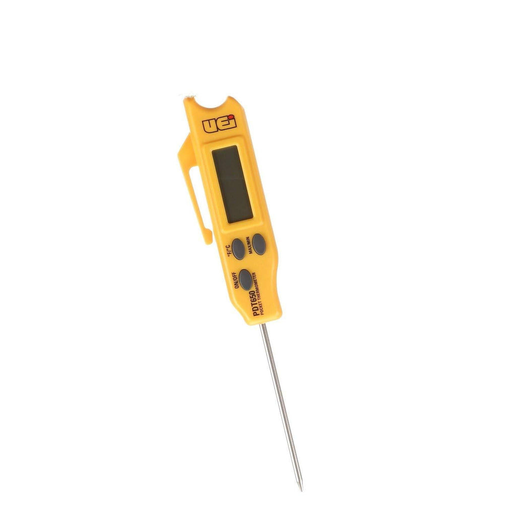  [AUSTRALIA] - UEi Test Instruments PDT650 Folding Pocket Digital Thermometer,Yellow 1