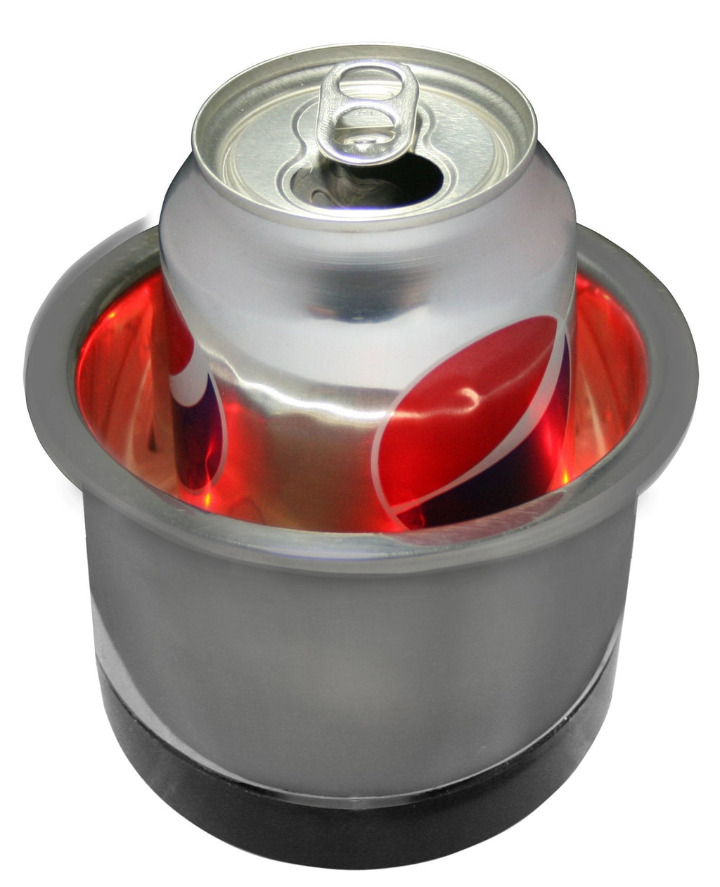  [AUSTRALIA] - SeaSense Stainless Steel Cup Holder LED Illuminated Red