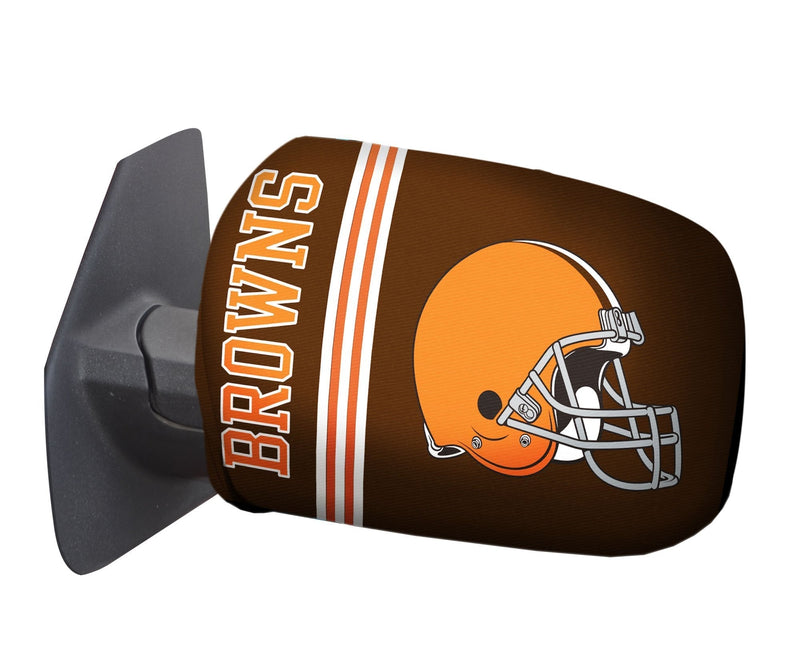  [AUSTRALIA] - FANMATS NFL Cleveland Browns Polyester Mirror Cover-Large 6"x9"