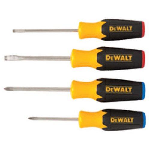  [AUSTRALIA] - DEWALT Screwdriver Set, 4 Piece (DWHT62512)