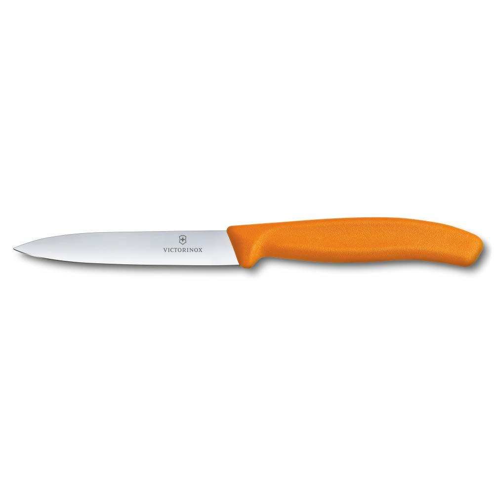  [AUSTRALIA] - Victorinox Swiss Classic Paring Knife, 3.9 inches, Orange