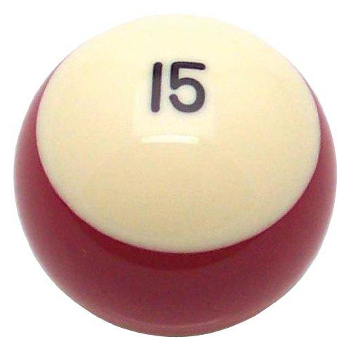  [AUSTRALIA] - American Shifter 96059 Dark Red Stripe 15 Ball Billiard Pool Shift Knob