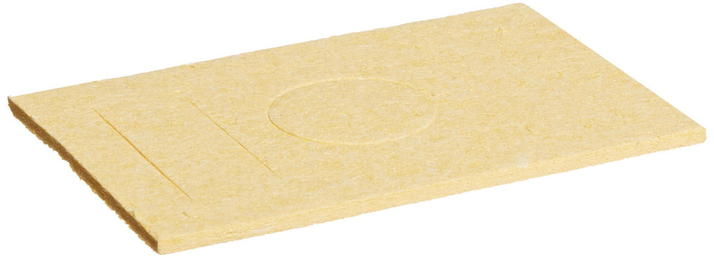  [AUSTRALIA] - Metcal AC-Y10 Soldering Sponge for MX and MFR Rectangular work stand, Yellow (Pack of 10)