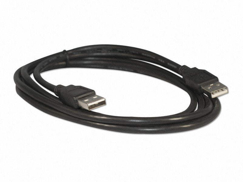 Your Cable Store 6 Foot Black USB 2.0 High Speed Male A to Male A Cable 06 Ft - LeoForward Australia