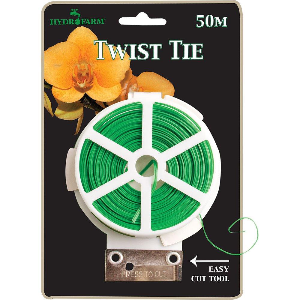 Hydrofarm HGTT Twist Tie with Tool, Green - LeoForward Australia