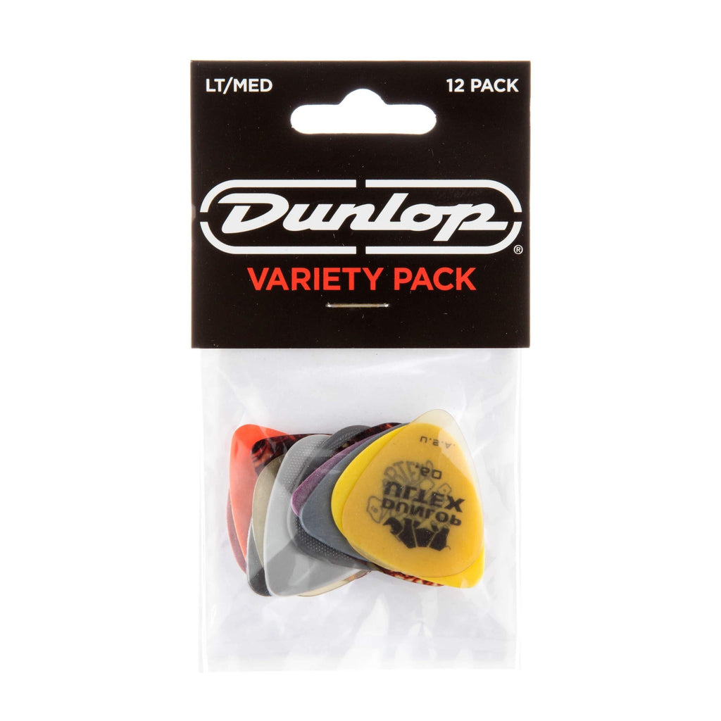 Dunlop PVP101 Pick Variety Pack, Assorted, Light/Medium, 12/Player's Pack - LeoForward Australia