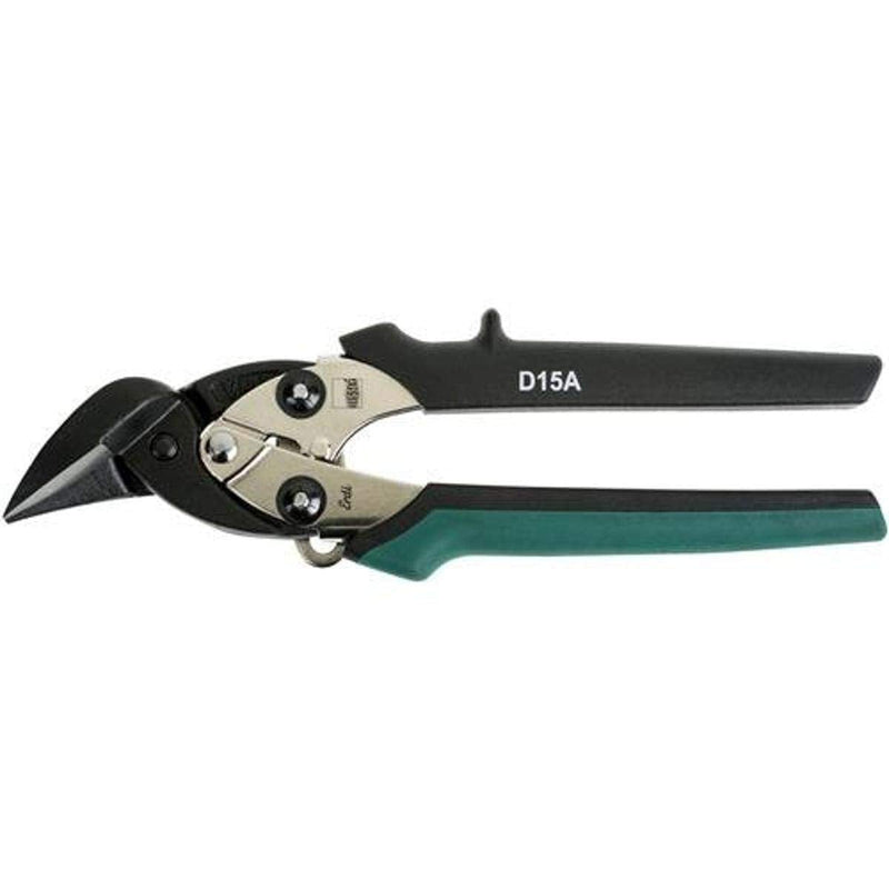  [AUSTRALIA] - BESSEY D15A-BE Right Straight Cut Compact Aviation Snip Offset Jaw