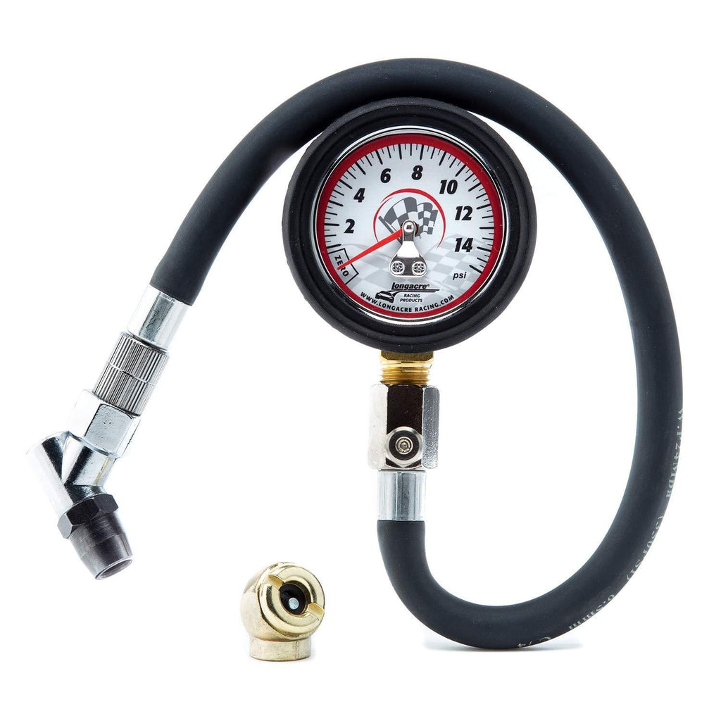  [AUSTRALIA] - Longacre 52034 Analog 2" Tire Gauge 0-15 psi