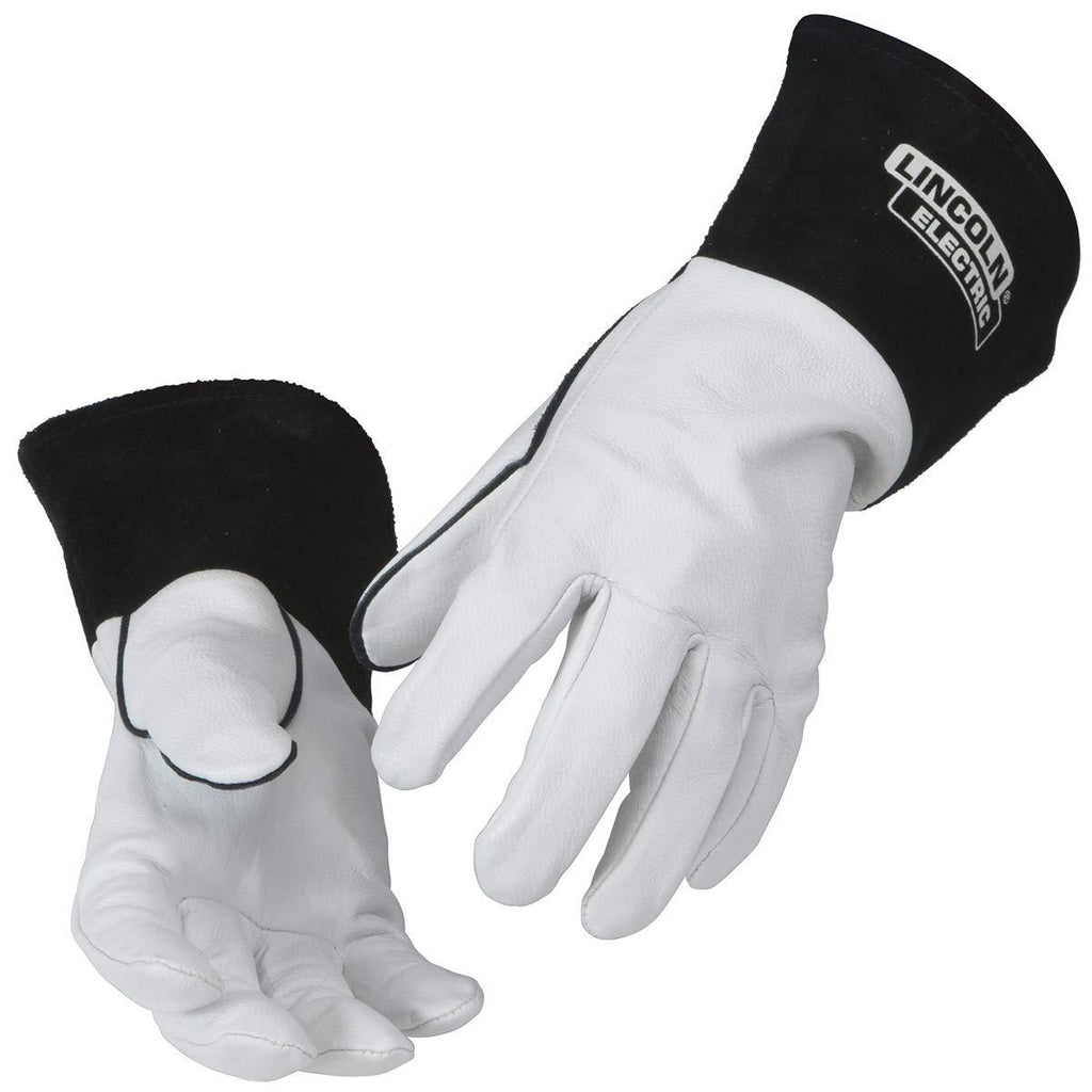  [AUSTRALIA] - Lincoln Electric Grain Leather TIG Welding Gloves | High Dexterity |  Large | K2981-L