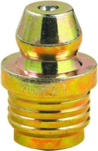 Lumax Gold/Silver LX-3511-10 Type Straight 0.56" Long Grease 5/16" Diameter Hole, (Pack of 10). Drive Fittings Avoid Tapping Costs, 10 Pack - LeoForward Australia