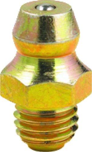 Lumax Gold/Silver LX-3007 28 Taper Thread (SAE-LT) Straight 0.54” Long Grease Fitting, (Pack of 100). Fully Hardened for Extra Durability and to Protect Them from wear Due to Constant use, 100 Pack - LeoForward Australia