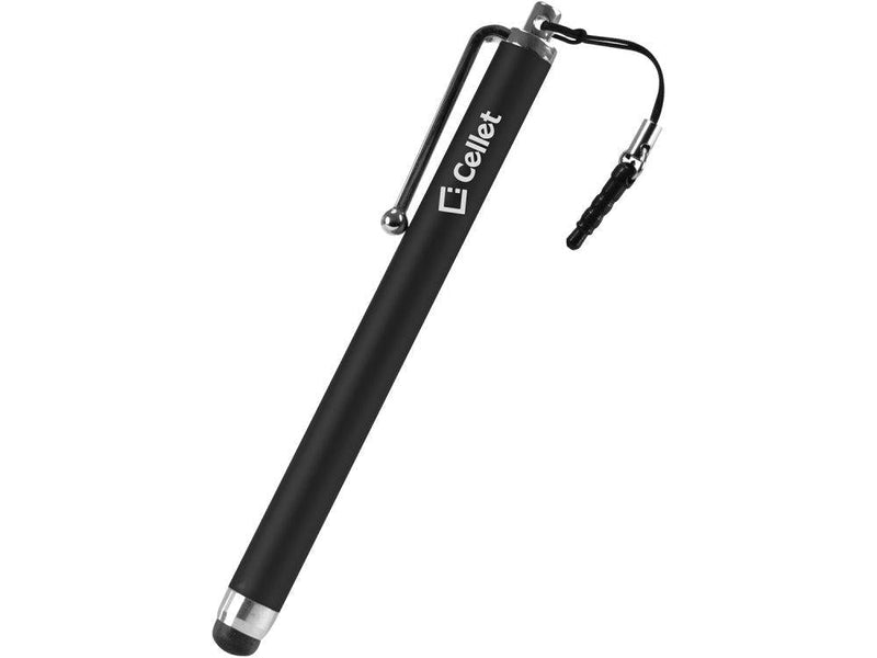 Cellet Stylus Pen for iPhone, Stylus + Ink Pen for All Touchscreen Compatible Apple iPhone 12 Pro Max mini 11 XS XR X SE iPad Pro Air Mini Note 20 10 Galaxy Tab S7 S6 S5 LG G Pad F2 8.0, Black (PEN200BK) - LeoForward Australia