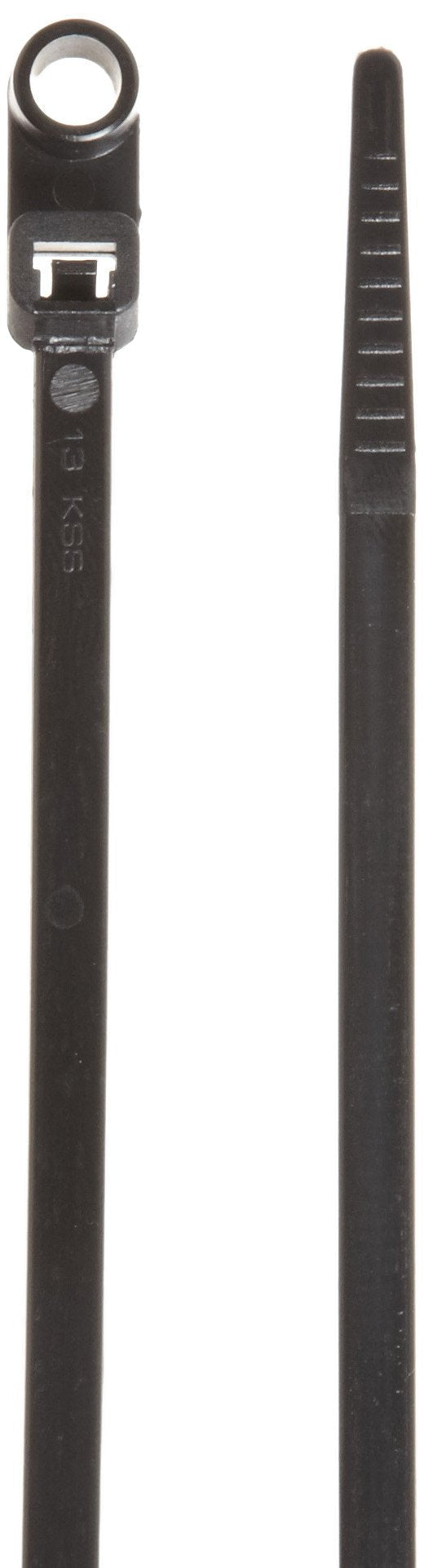  [AUSTRALIA] - Morris Products 20337 Mounting Nylon Cable Ties, 11-7/8" Length, 0.187" Width, 50lbs Tensile Strength, 3.35" Max Bundle Diameter (Pack of 100)