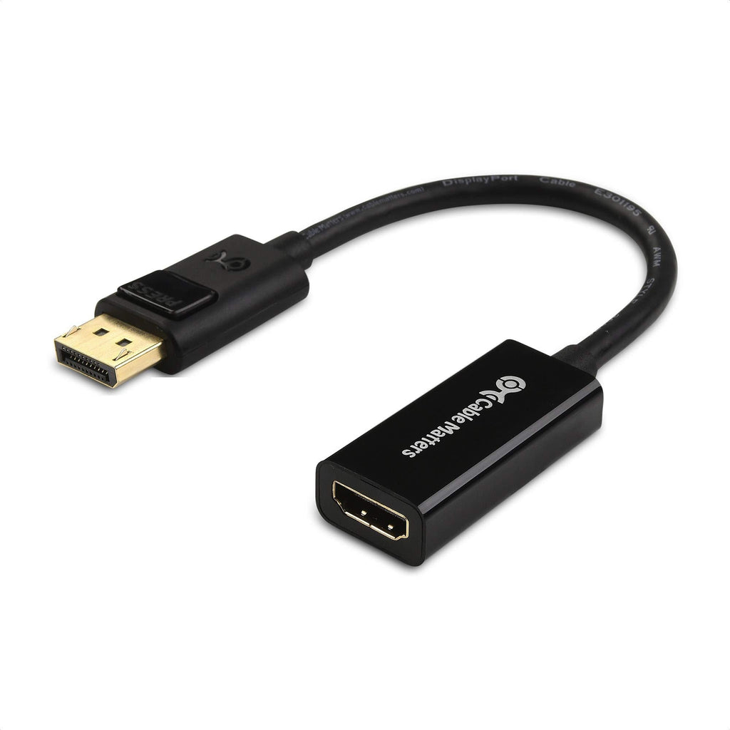 Cable Matters DisplayPort to HDMI Adapter (DP to HDMI Adapter is NOT Compatible with USB Ports, Do NOT Order for USB Ports on Computers) 1 - LeoForward Australia