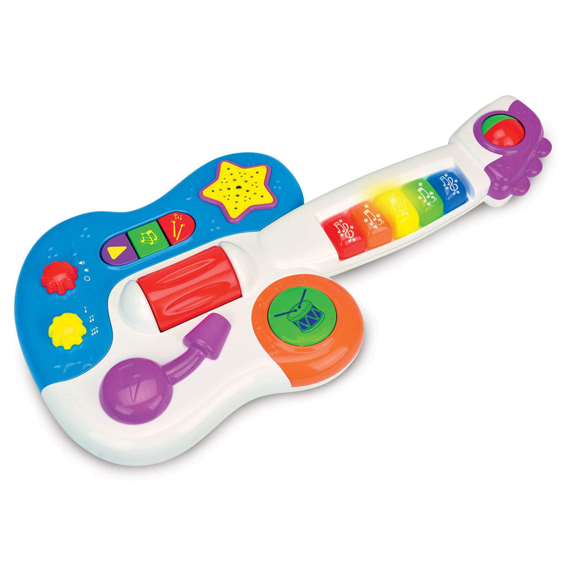 The Learning Journey Early Learning - Little Rock Star Guitar - Baby & Toddler Toys & Gifts for Boys & Girls Ages 12 months and Up - Award Winning Toy, Multi (157749) - LeoForward Australia