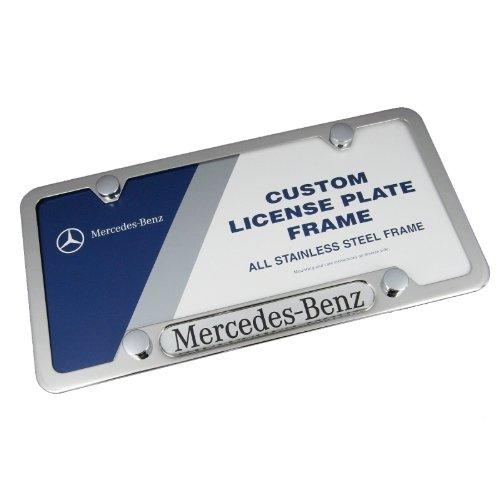  [AUSTRALIA] - Mercedes-Benz Logo Frame Polished Stainless Steel