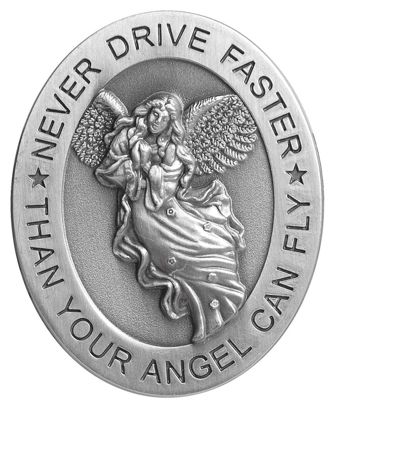  [AUSTRALIA] - AngelStar 15725 Metal Visor Clip, 2-1/2-Inch, Never Drive Faster