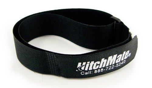  [AUSTRALIA] - Heininger HitchMate 4083 QuickCinch Black 21" hook and loop Soft Strap, (Pack of 4) Pack of 4