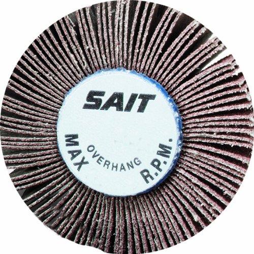  [AUSTRALIA] - United Abrasives-SAIT 70040 2A Flap Wheel, 1-1/2 x 1 x 1/4, 60X, 10-Pack