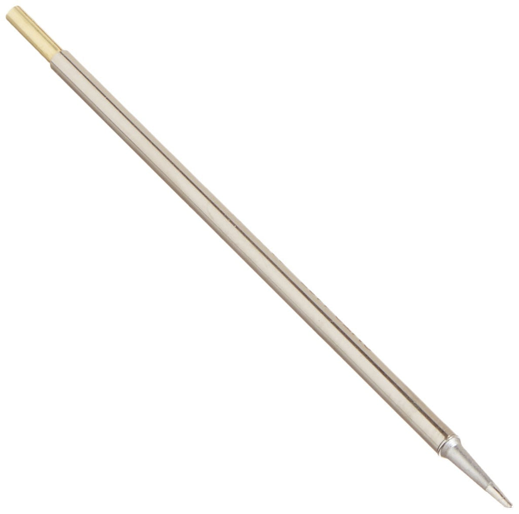  [AUSTRALIA] - Metcal SMTC-1167 Series SMTC Hand Soldering Rework Cartridge for Most Standard Application, 412°C Maximum Tip Temperature, Hoof 30° Long Reach, 1.5mm Tip Size, 16.51mm Tip Length