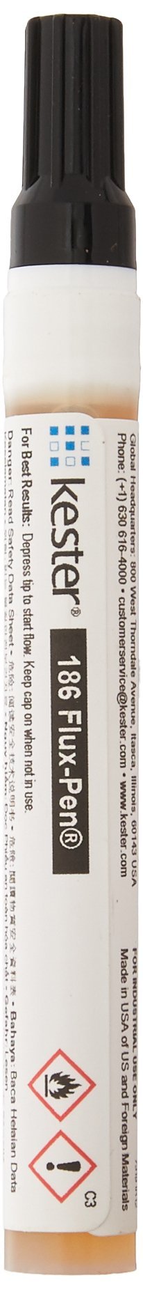  [AUSTRALIA] - Kester 83-1000-0186 Mildly Activated Rosin Liquid Flux Pen for Lead-Bearing and Lead Free Alloy, 0.33 fl. oz. Original Version