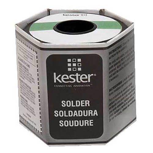 [AUSTRALIA] - Kester 24-6337-8834 No-Clean Cored Wire Solder Roll, 63/37 Alloy, 0.02" Diameter