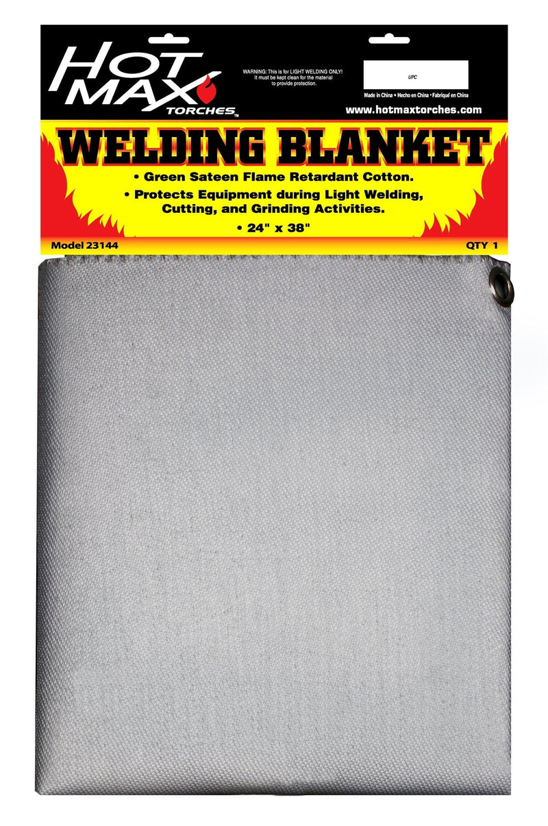  [AUSTRALIA] - Hot Max 23144 24-Inch by 38-Inch Silver Flame Retardant Welding Blanket