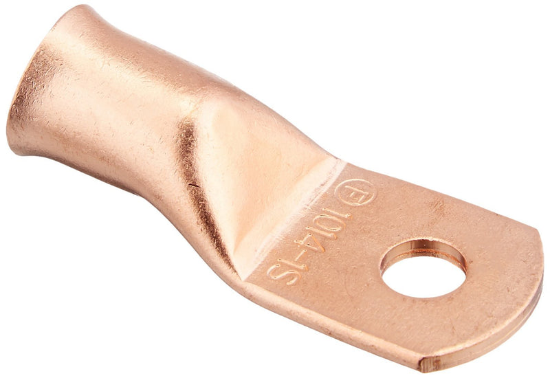  [AUSTRALIA] - Install Bay Copper Ring Terminal 1/0 Gauge 1/4 Inch 5 Pack - CUR1014 Standard Packaging