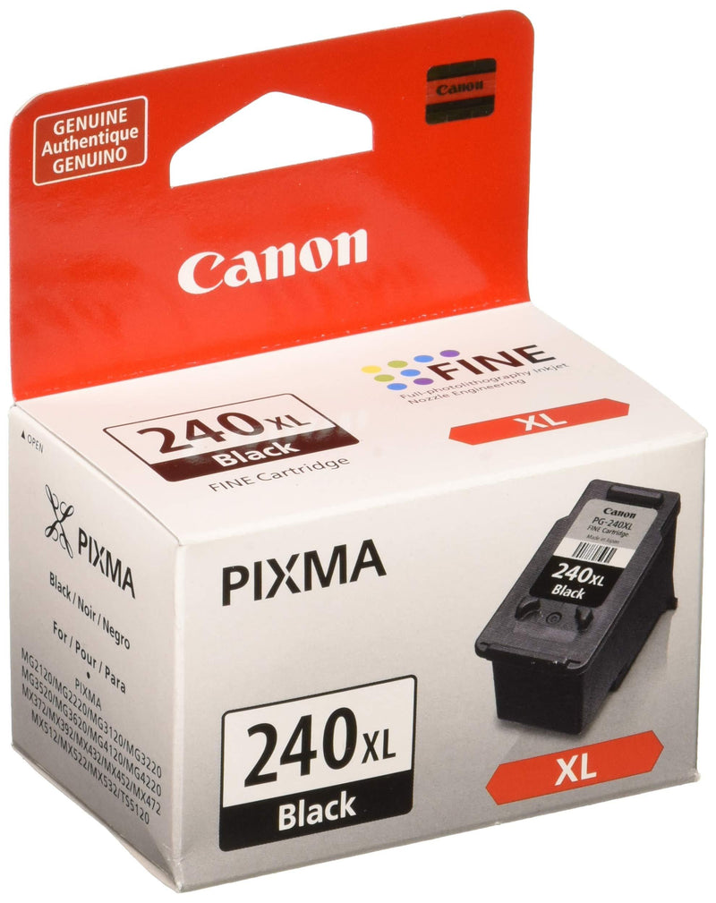 Canon PG-240 XL Black Ink Catridge Compatible to MG2120, MG3120, MG4120, MX512, MX432, MX372, MX522, MX452, MG3520, MG3620, MX472, MX532, TS5120 - LeoForward Australia