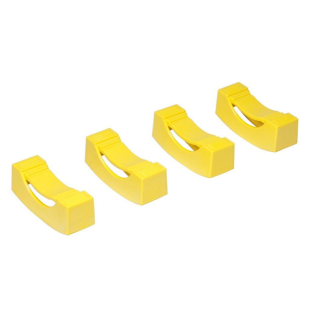  [AUSTRALIA] - Ernst Manufacturing Jack Stand Covers, Set of 4, Yellow