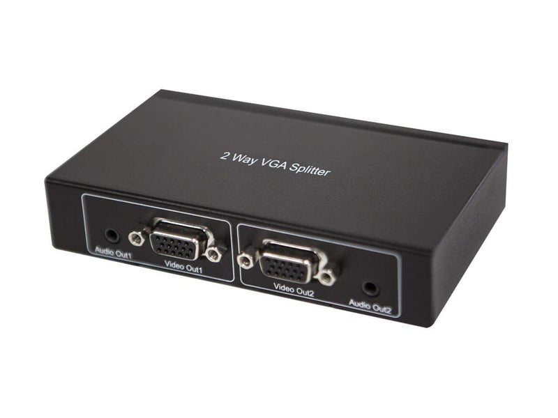  [AUSTRALIA] - Monoprice 1x2 VGA Splitter with Audio, 500MHz