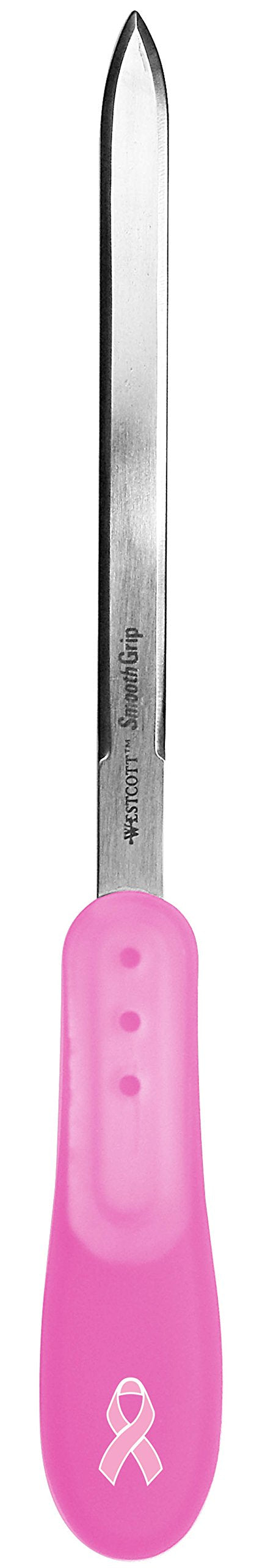  [AUSTRALIA] - Westcott 9" Stainless Steel Letter Opener for Breast Cancer Awareness, Pink (15424)