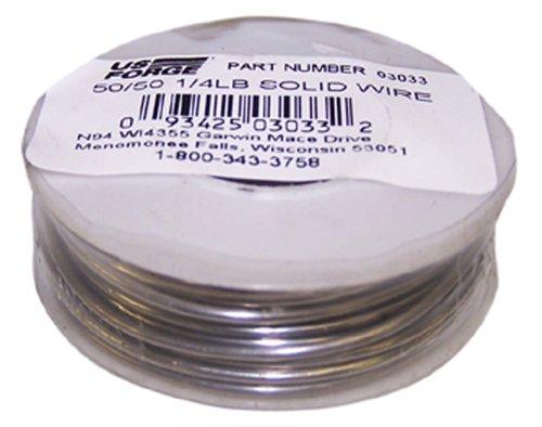  [AUSTRALIA] - US Forge 03033 50/50 1/4-Pound Spool Solid Wire Solder