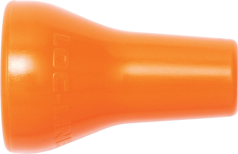 Loc-Line Coolant Hose Component, Orange Acetal Copolymer, Round Nozzle, 3/8" Diameter, 1/2" Hose ID (Pack of 4) - 51802 - LeoForward Australia