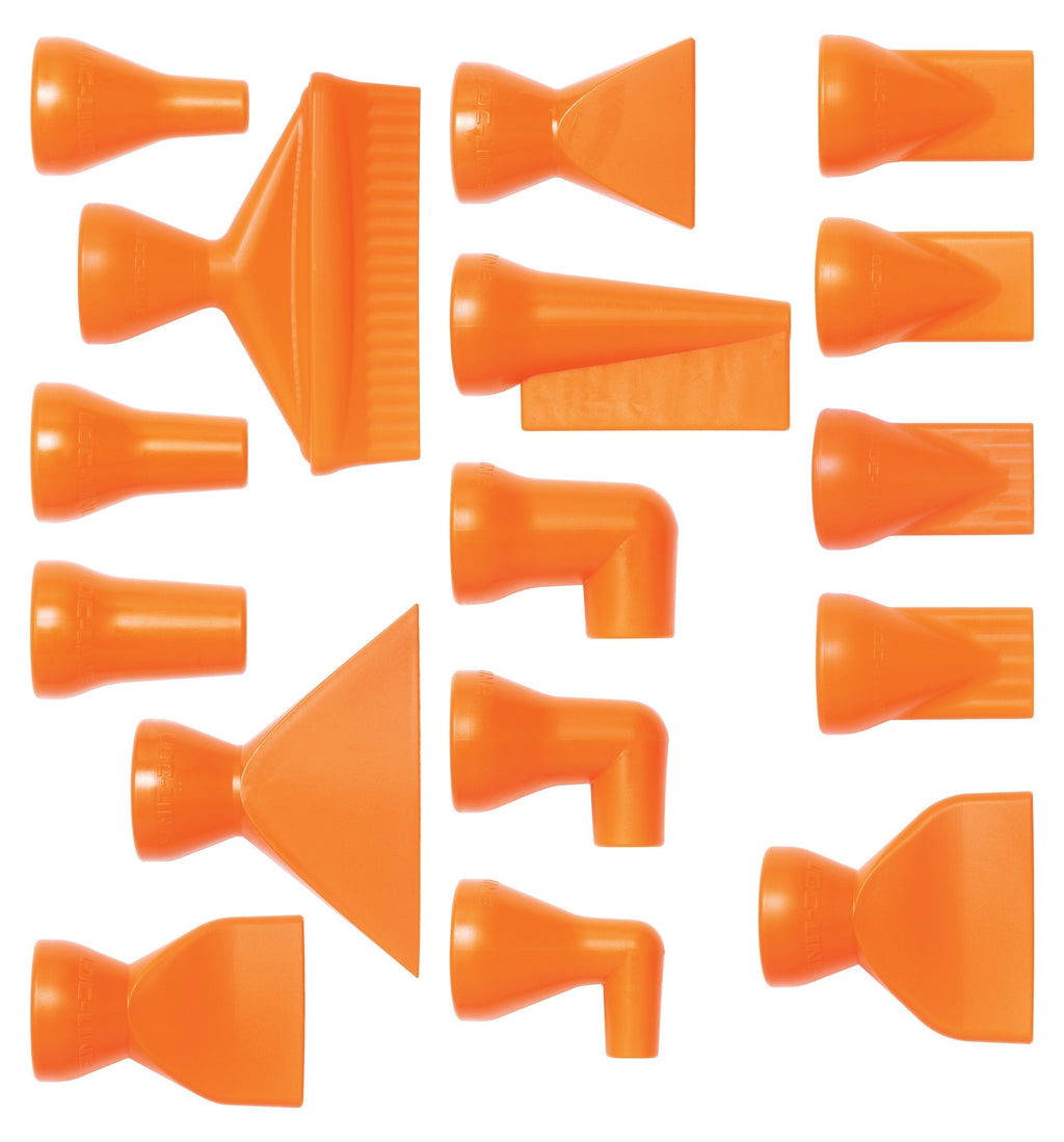 Loc-Line - 51849 Coolant Hose Component, Acetal Copolymer, 16 Piece Nozzle Rama Set, 1/2" Hose ID 1/2" - LeoForward Australia