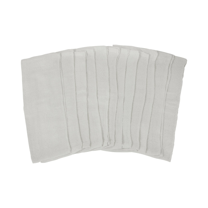  [AUSTRALIA] - Detailer's Choice 3-685-5 Terry Towel - 12-Pack White Pack of 12