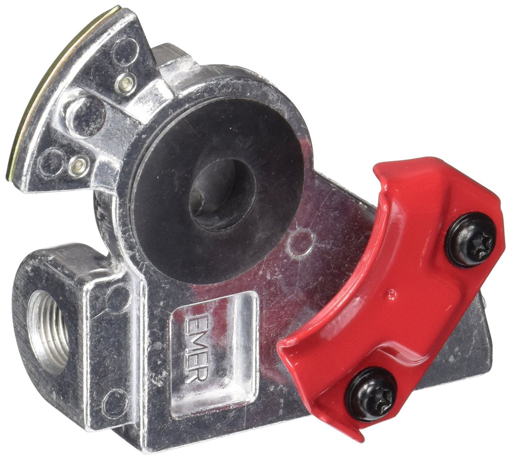  [AUSTRALIA] - Velvac 035093 Bracket Mount Emergency Gladhand (37 Degree, Lightweight die cast Aluminum Bodies), Red