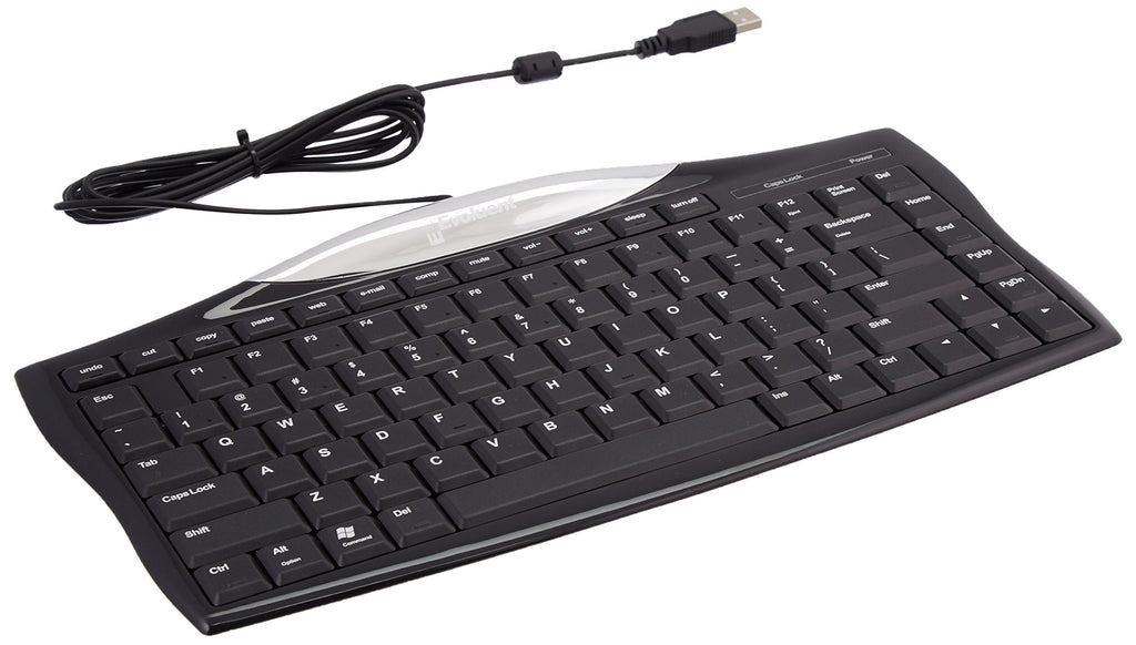 Evoluent Wired Essentials Full Featured Compact Keyboard - EKB - LeoForward Australia
