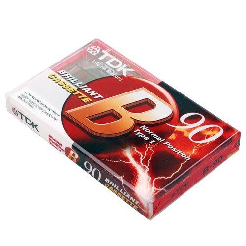  [AUSTRALIA] - TDK B-90 Brilliant cassette Normal Position Type I 90 min 1 pack