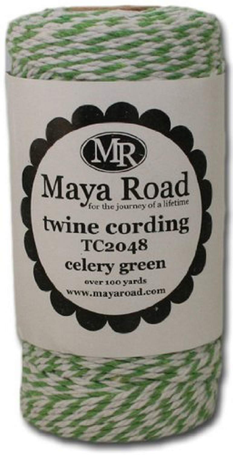  [AUSTRALIA] - Maya Road TC2048 Baker's Twine Cording, Celery Green