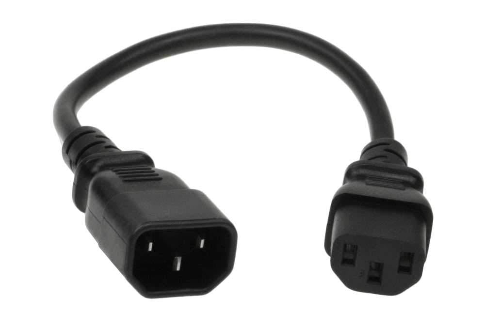  [AUSTRALIA] - SF Cable 10ft 16 AWG IEC 60320 C14 to C13 Computer Power Extension Cord Compaitable for PC, Monitor, Scanner or Printer 10 ft