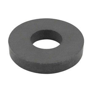 Industrial Grade 10E795 Ring Magnet, 2-3/8 in Dia, Ceramic (1) (1, 4.4 lb.) - LeoForward Australia