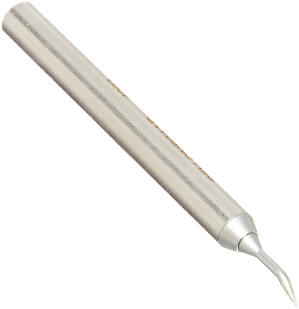  [AUSTRALIA] - Metcal SFV-CNB04AR Series SxV Hand Soldering Tip for Most Standard Application, 421°C Maximum Tip Temperature, Conical Original Easy Access Geometry, Bent Original, 0.4mm Tip Size, 19.6mm Tip Length