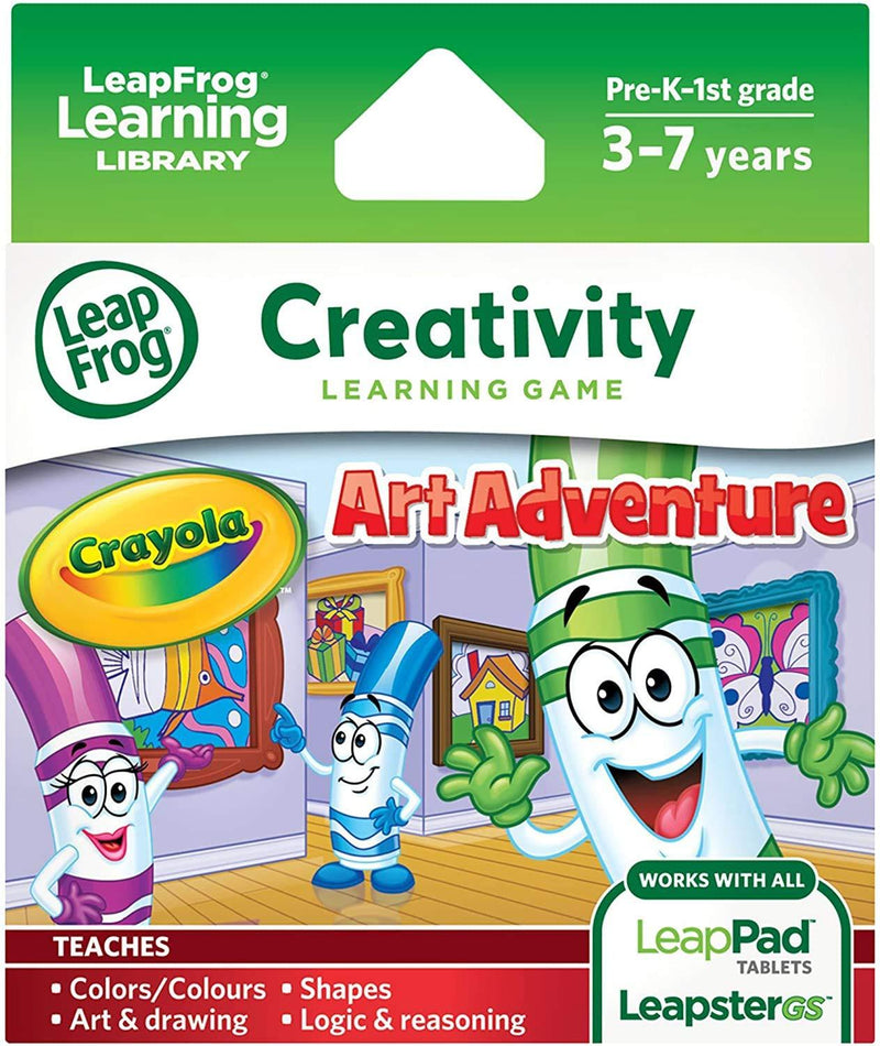 LeapFrog Enterprises Explorer Learning Game Crayola Art Adventure - LeoForward Australia