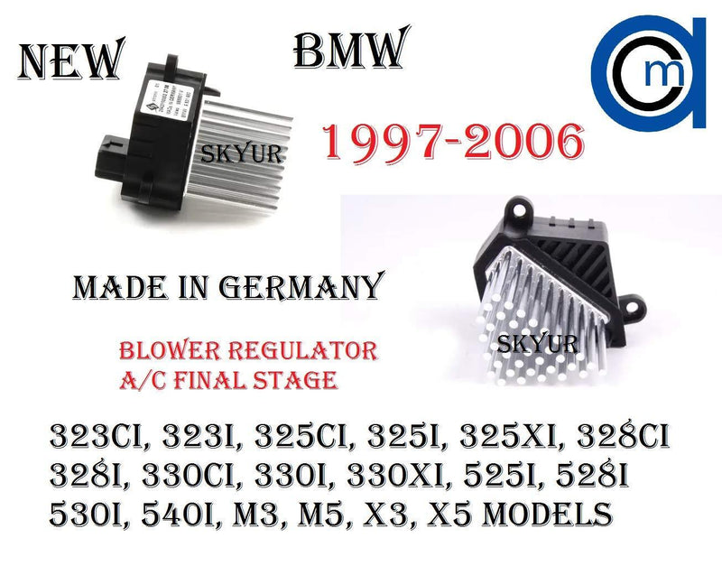 BMW OEM Heater Fan / Blower Motor Resistor # 64116923204 - Final Stage Contol Unit - LeoForward Australia