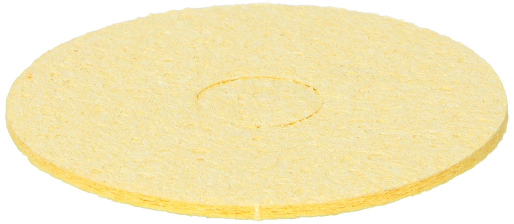  [AUSTRALIA] - Metcal AC-YS4 Soldering Sponge for MX and MFR Round work stand, Yellow (Pack of 10)