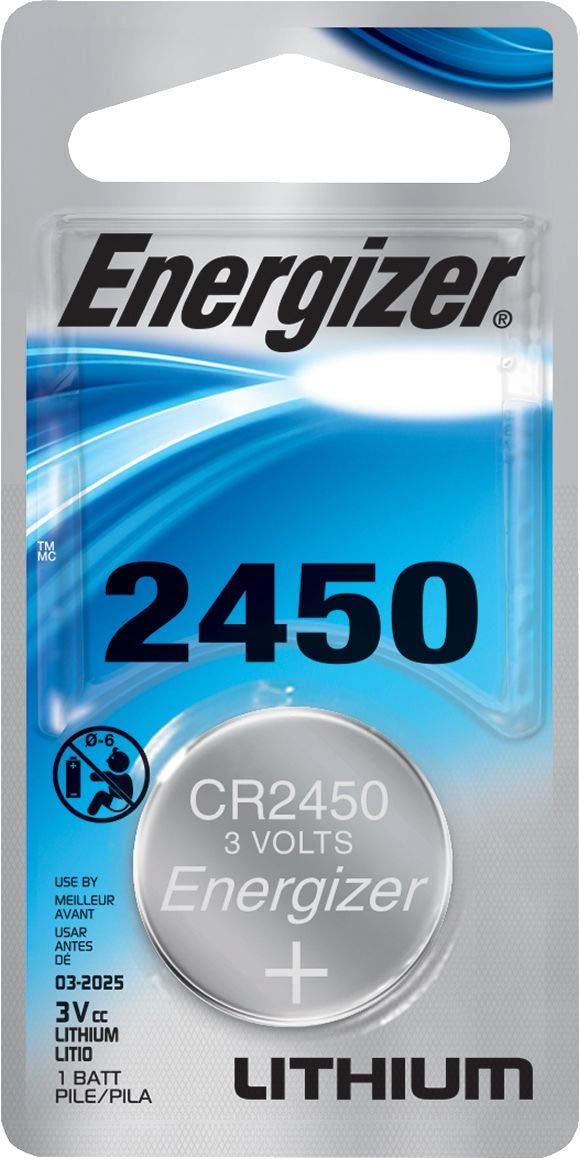 Energizer 3-Volt Coin Lithium Batteries CR2450 6 PK - LeoForward Australia