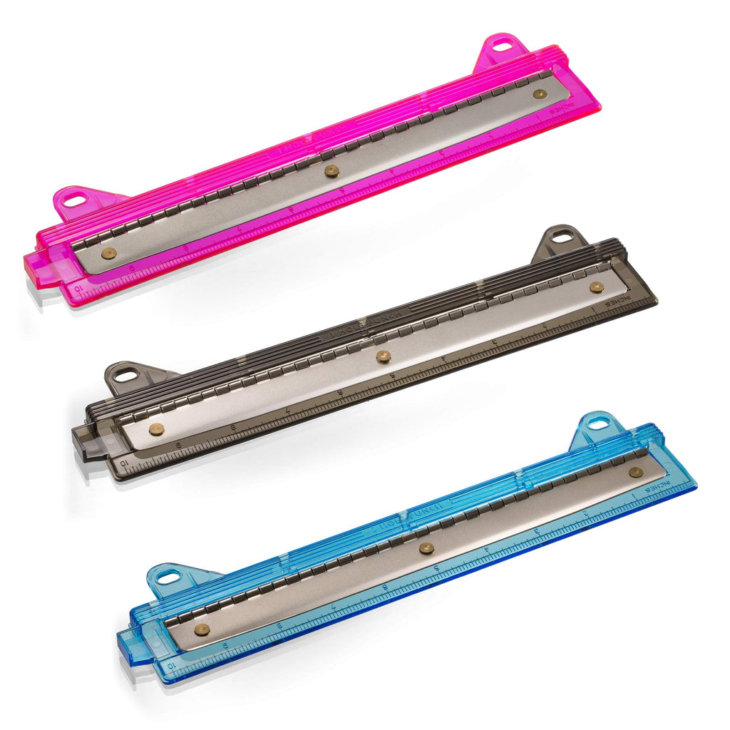  [AUSTRALIA] - Officemate OIC Ring Binder Punch, 3 Sheet Capacity, Comes in Assorted Colors - Pink/Teal/Smoke(90112) 1