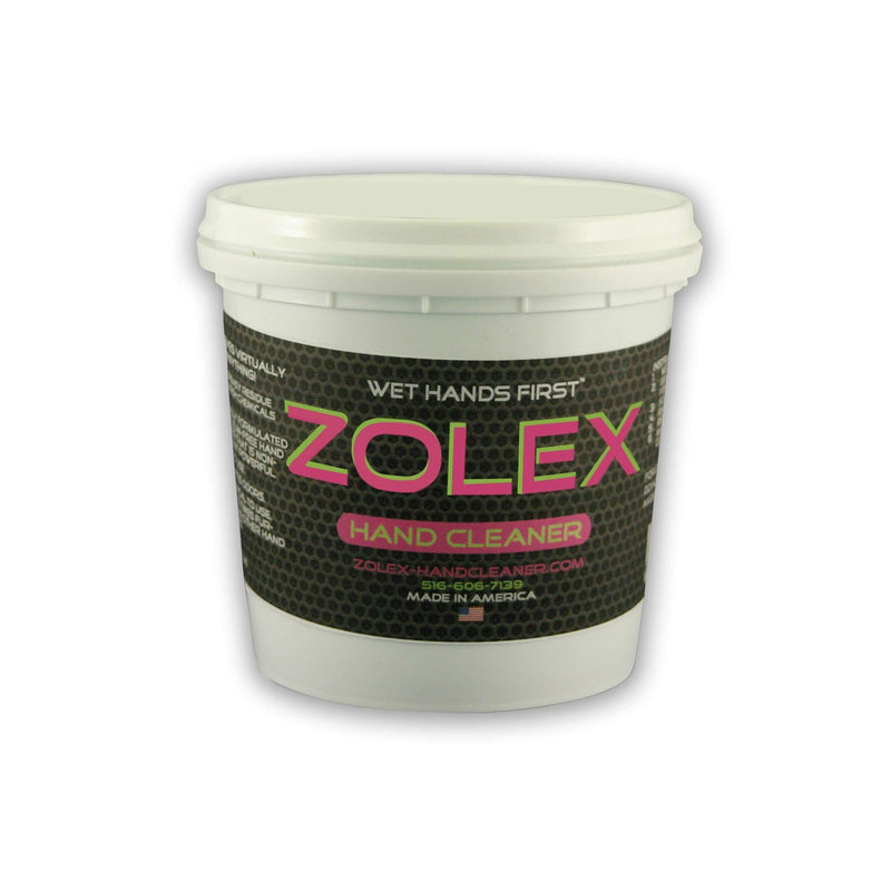 Zolex Water Activated Hand Cleaner for Working Hands| Stain Remover for Heavy Duty Workers | Grease Remover for Mechanics and Heavy Duty Workers - Non-Toxic Petroleum Free (1.5 lb Tub) 1.5 lb Tub - LeoForward Australia